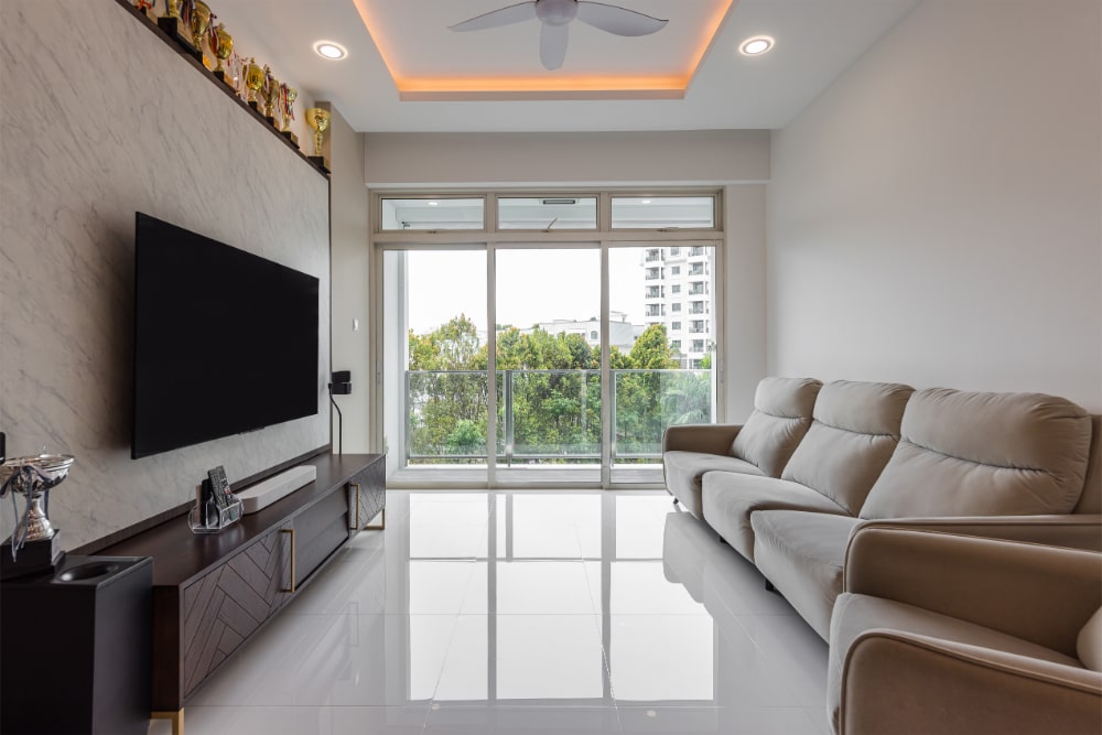 Cascadia Bukit Timah living room