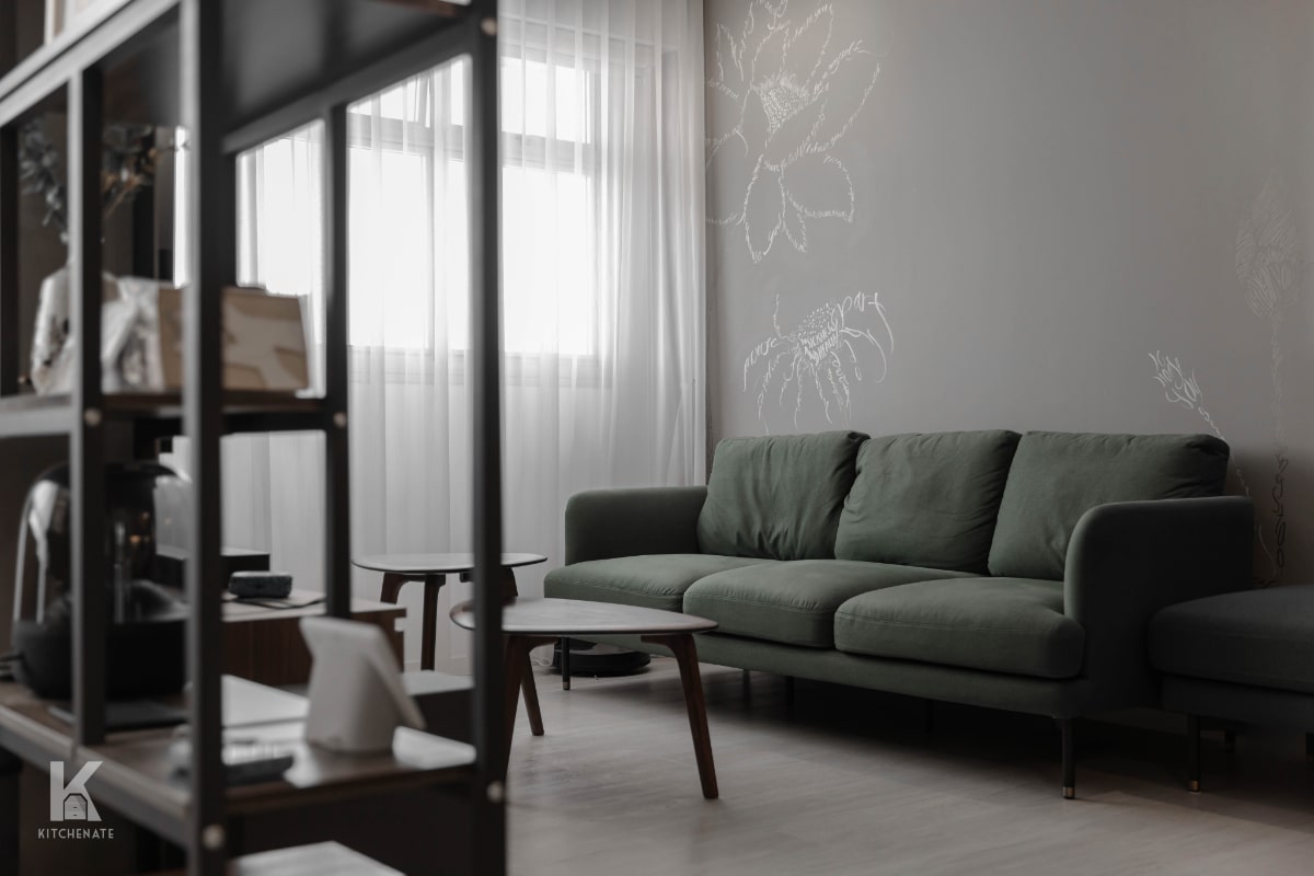 blk 188b marsiling rd living room, HDB BTO 4 Room