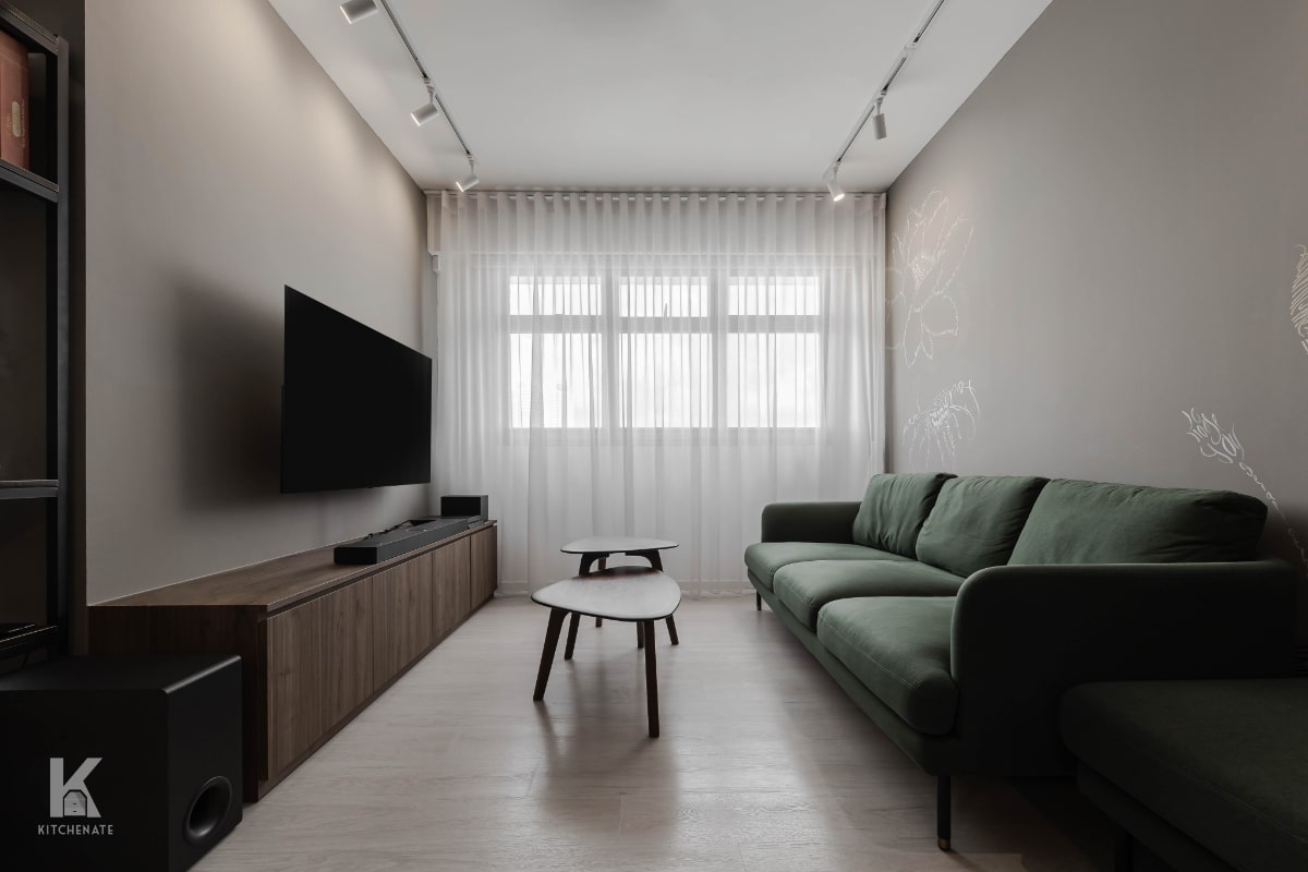 blk 188b marsiling rd living room1, HDB BTO 4 Room