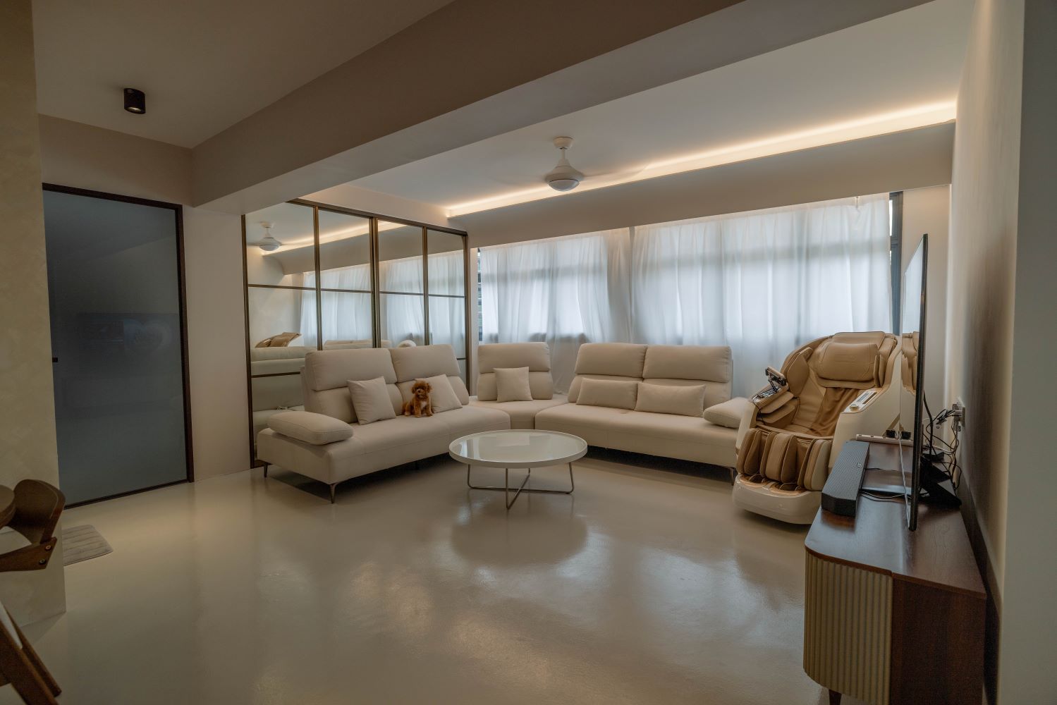 562C Champions Way - BTO 4 Room Living Room Design