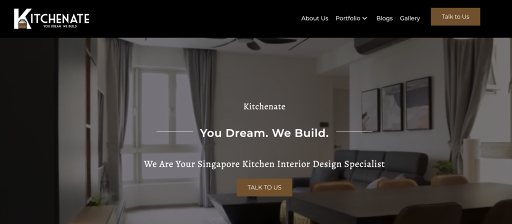 Singapore interior design Kitchenate