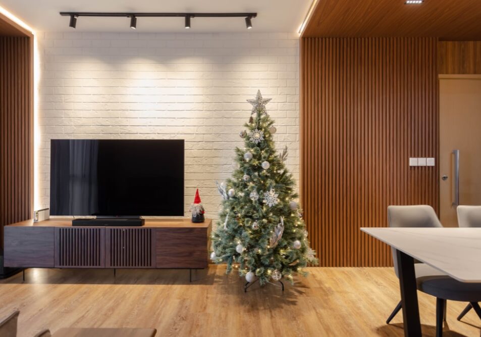 twin waterfalls, Condo living room