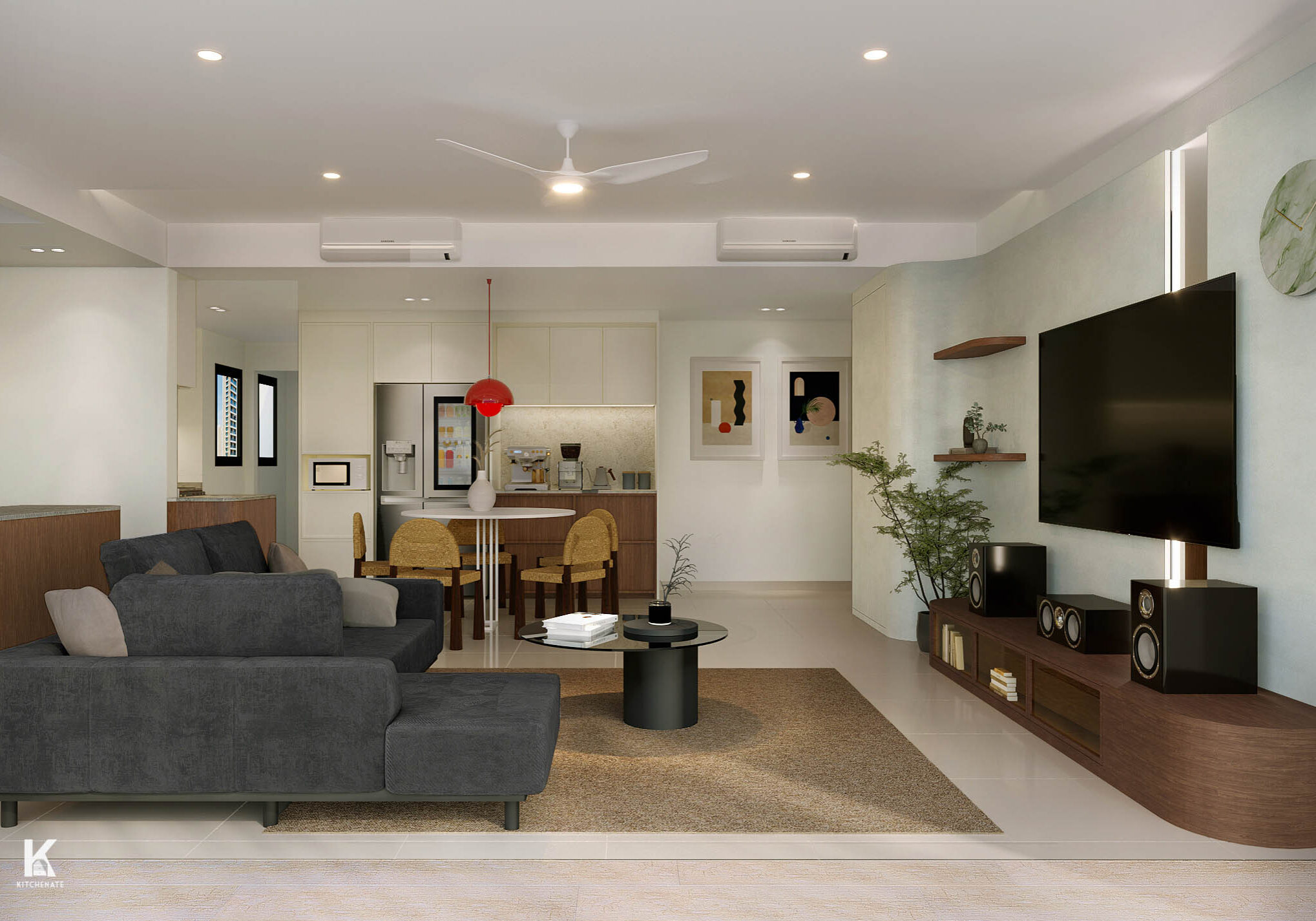 29 Bellewaters - 4-Bedder Condominium - Livingroom 2